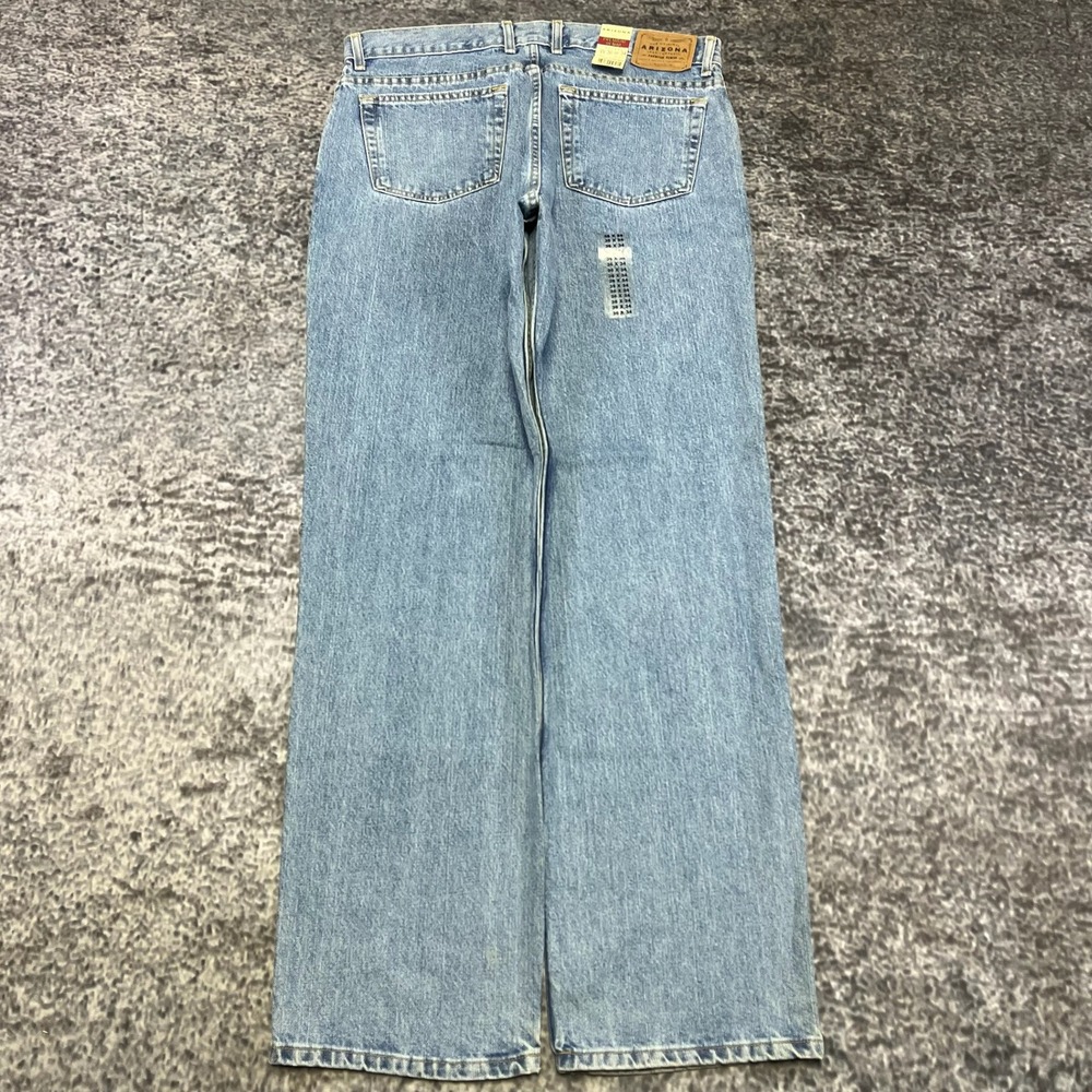 NWT VTG Arizona Jean Co. Relaxed Fit Jeans Mens‎ 36x34 Blue Casual Skater Y2K